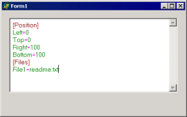 Syntax-Hervorhebung für ini-Dateien